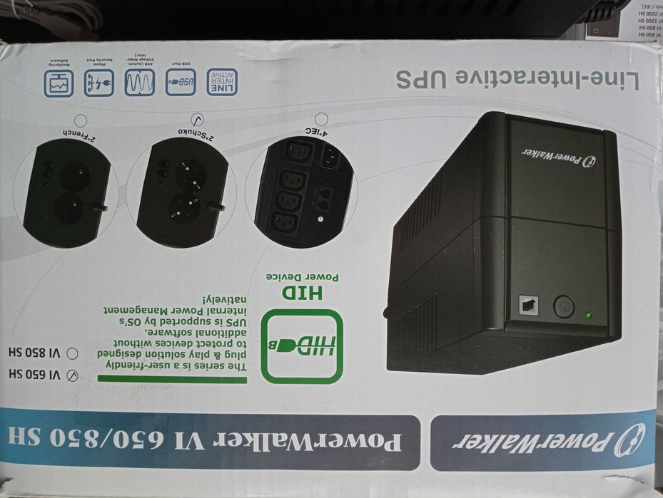 ДБЖ безперервної дії (Online) PowerWalker VI 650 SH