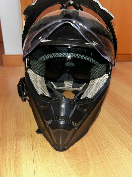 Capacete Unik com intercomunicador