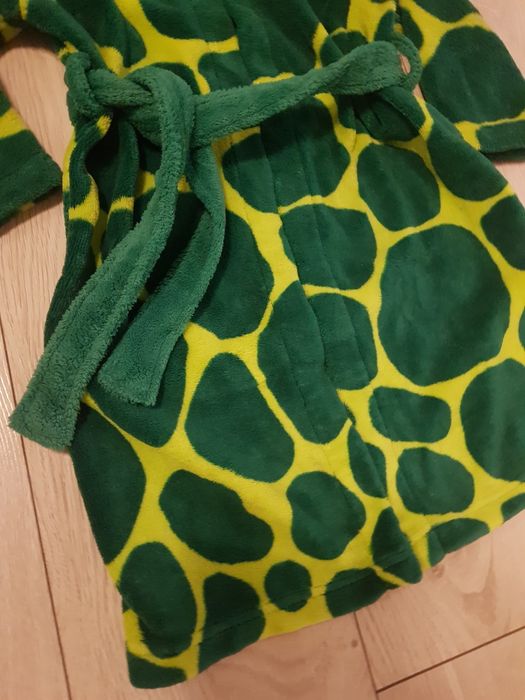 Szlafrok na basen  h&m 98-104 dinozaur