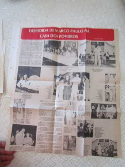 Marco Paulo Brazil Brasil recortes jornais