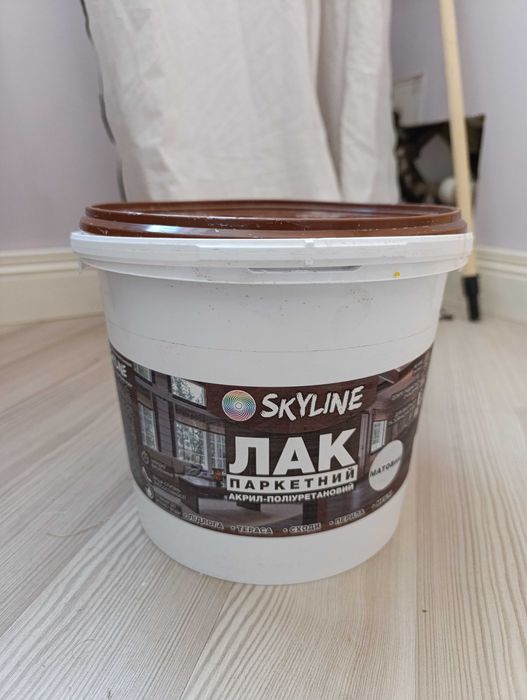 Паркетний лак Skyline 3л, матовий