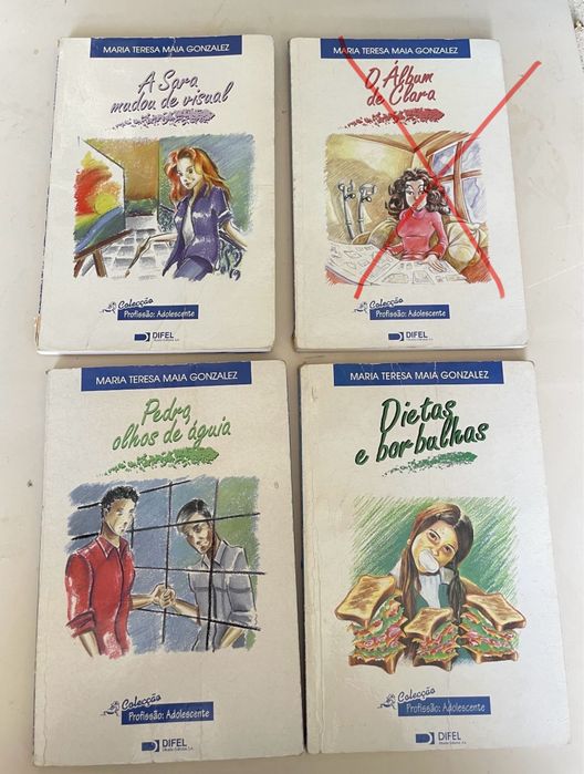 Livros Colecção Profissão: Adolescente