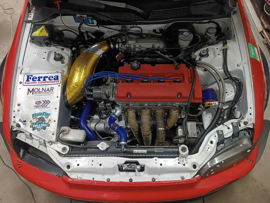 HONDA Civic EG, H22a 235 кс, K20, Time attack, кільцеві, гірські гонки