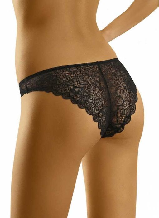 Nowe Majtki Bezszwowe Laserowo Cięte – Niewidoczne, Koronka, S