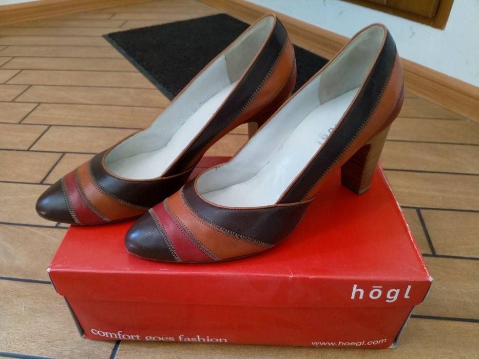 Туфли женские Hogl, натуральная кожа.