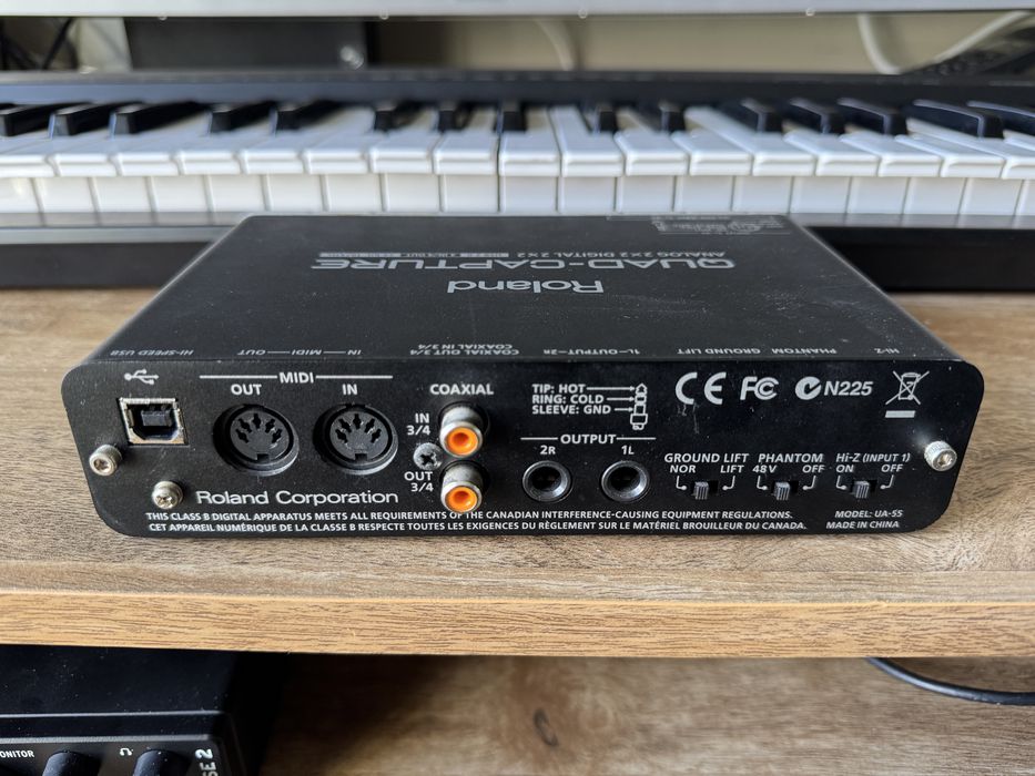 Roland A-49 e Quad-Capture