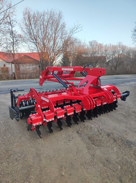 AGREGAT TALERZOWY Brona Z Hydropakiem Wał Rura/ Struna/ Daszek/ Packer