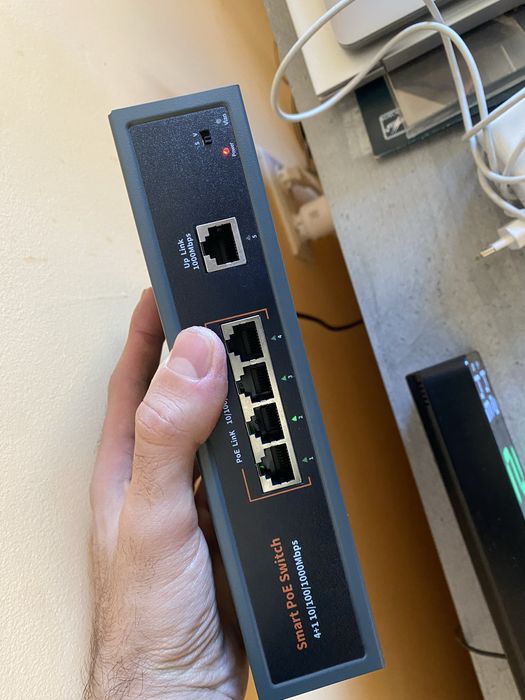 Комутатор PoE 120Вт.