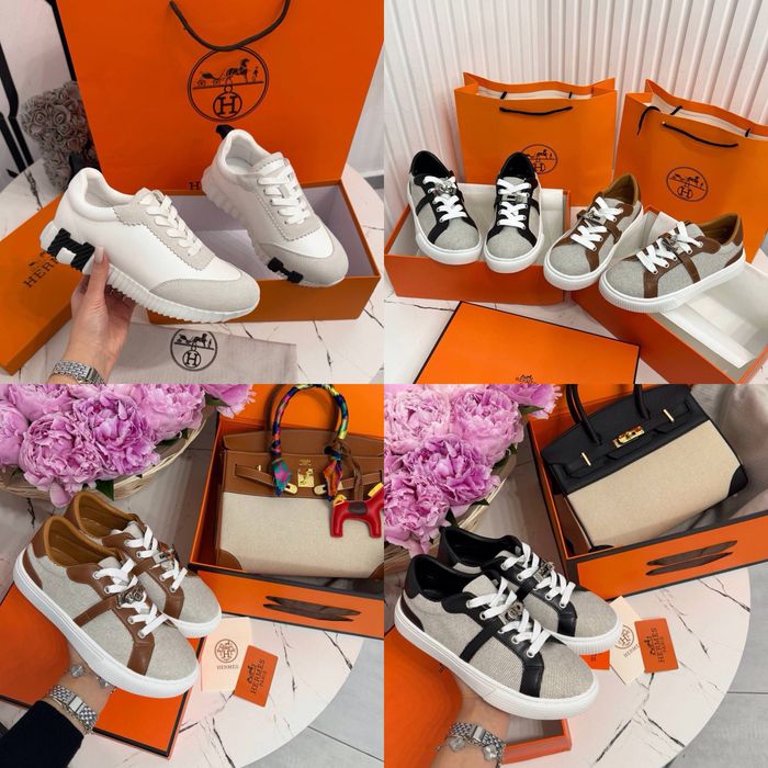 Жіночі кросівки, кеди Hermes Bouncing, Hermes Day Kelly кроссовки, кеды | сумка Hermes Herbag
