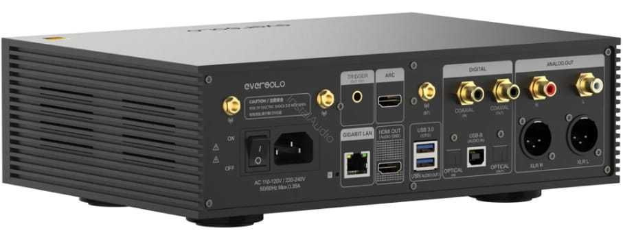 Odtwarzacz sieciowy EverSolo DMP-A6 Master Edition Gen 2 Czarny NOWY