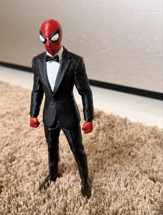 Homem-aranha pintado