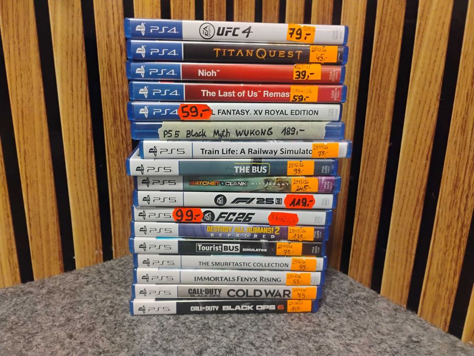 Gry na konsolę Sony PlayStation 4 i PlayStation 5