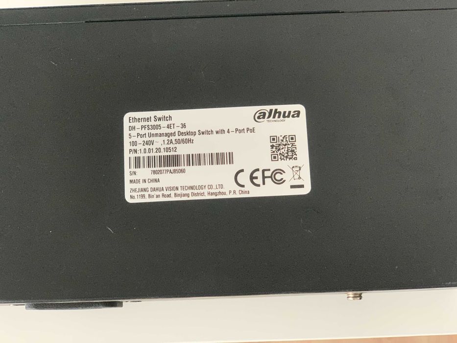 Switch Dahua DH-PFS3005