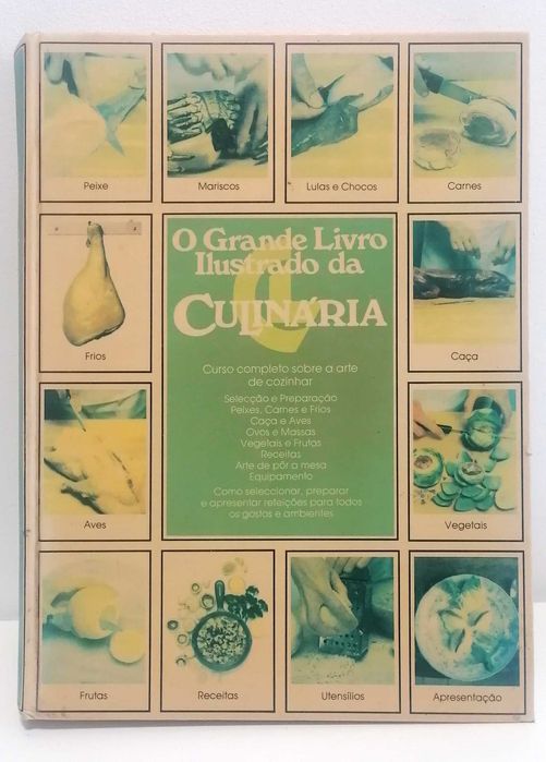 Livro - O Grande Livro Ilustrado Da Culinária
