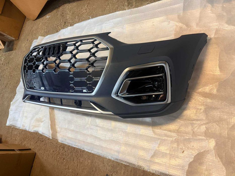 Бампер Audi Q5 Рестайл  FY (80A) Ауді Q5 (2021 2022 2023 2024 2025)