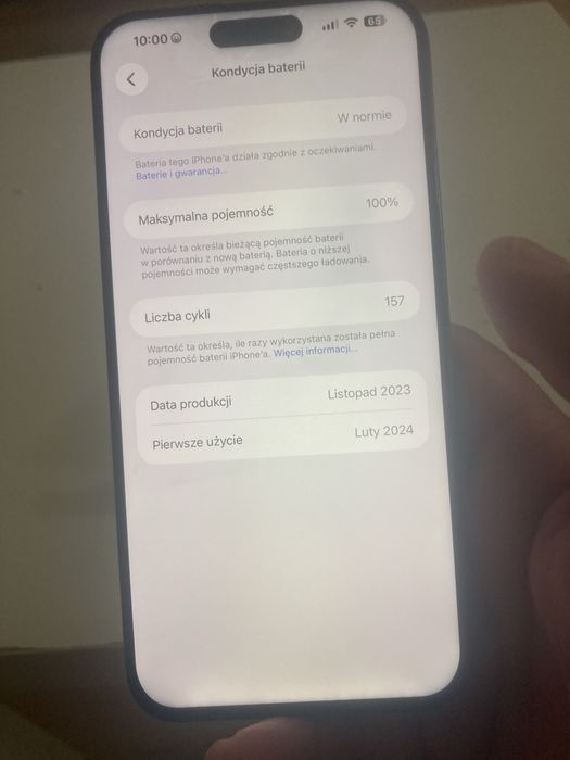 Iphone 15 pro max  256gb