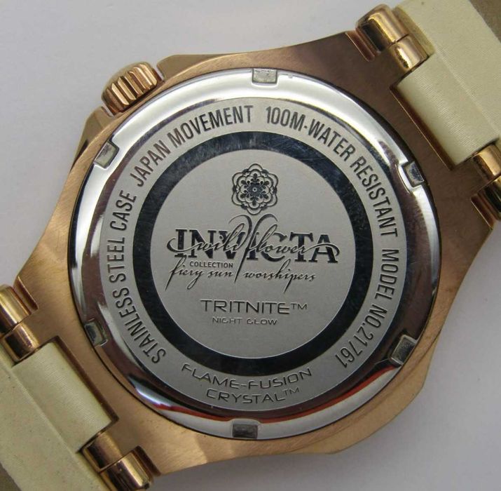Relógio de senhora original Invicta Tritnite (Redução de preço!)