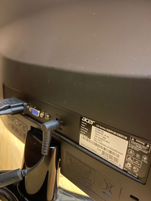 Продам монітор 22" Acer G226HQL Full HD 60 hz