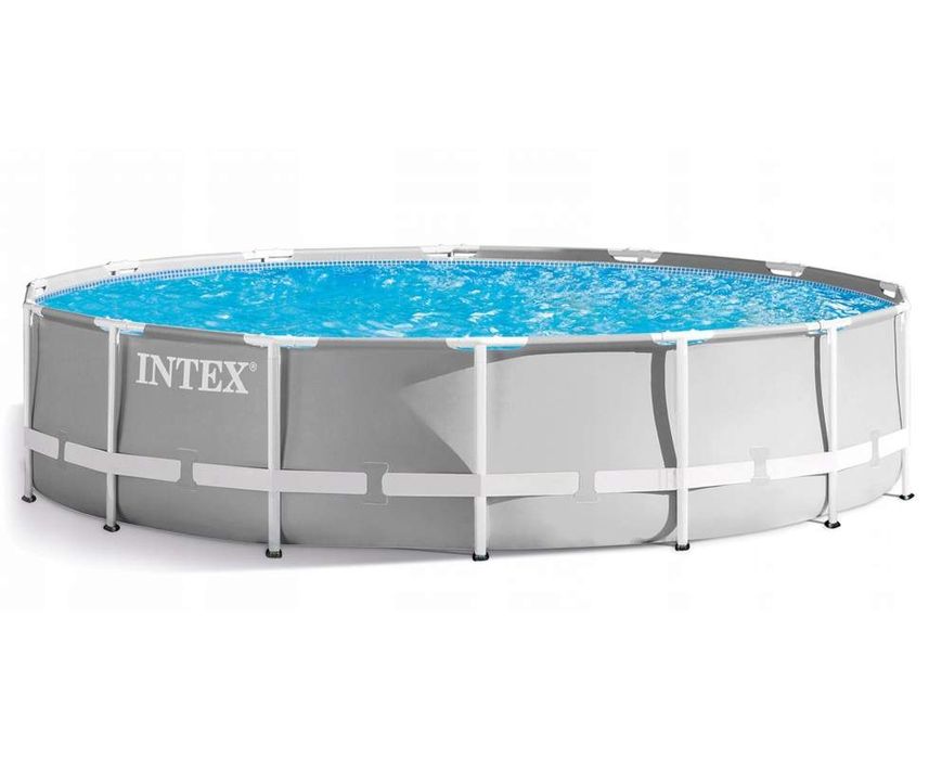 Каркасний басейн 305х99 сходи фільтр насос каркасный бассейн Intex