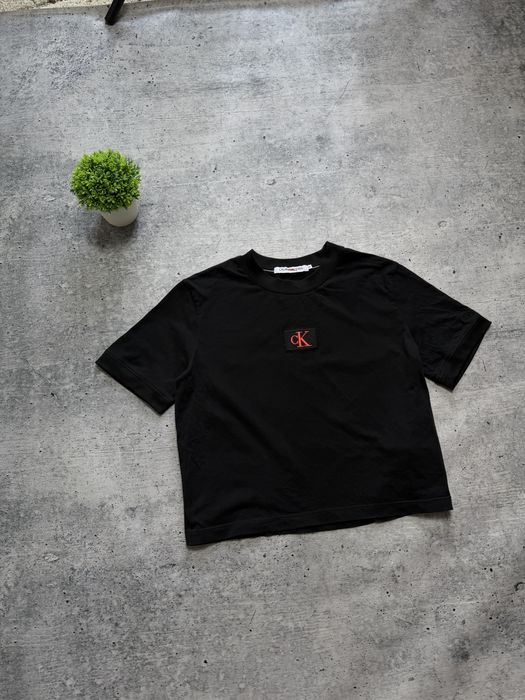 Жіноча футболка кроп топ Calvin Klein Jeans T Shirt