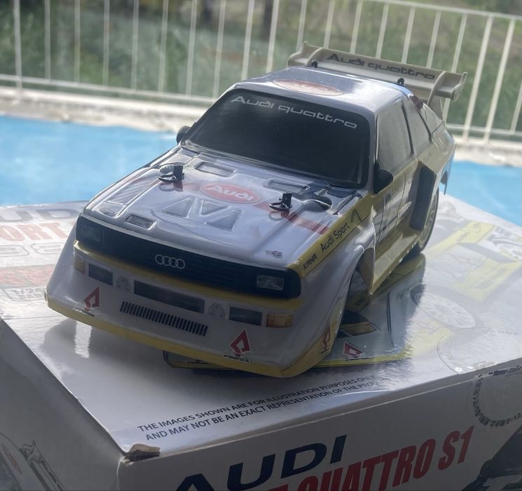 Rc Audi quattro S1 Carisma 4WD novo