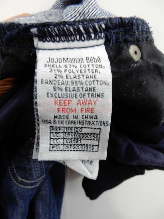 Spodnie spodenki rybaczki za kolano jeansowe dżinsowe ciążowe 42 XL