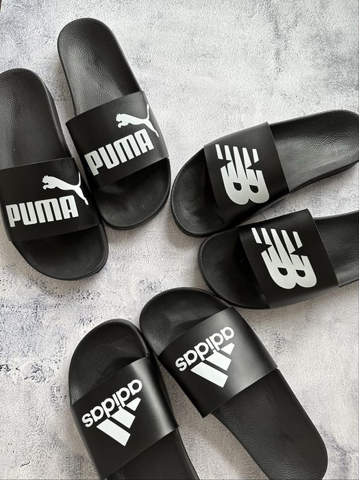 Тапки NIKE ADIDAS PUMA шлепки шлепанцы тапочки шлепки сланцы шльопанцi