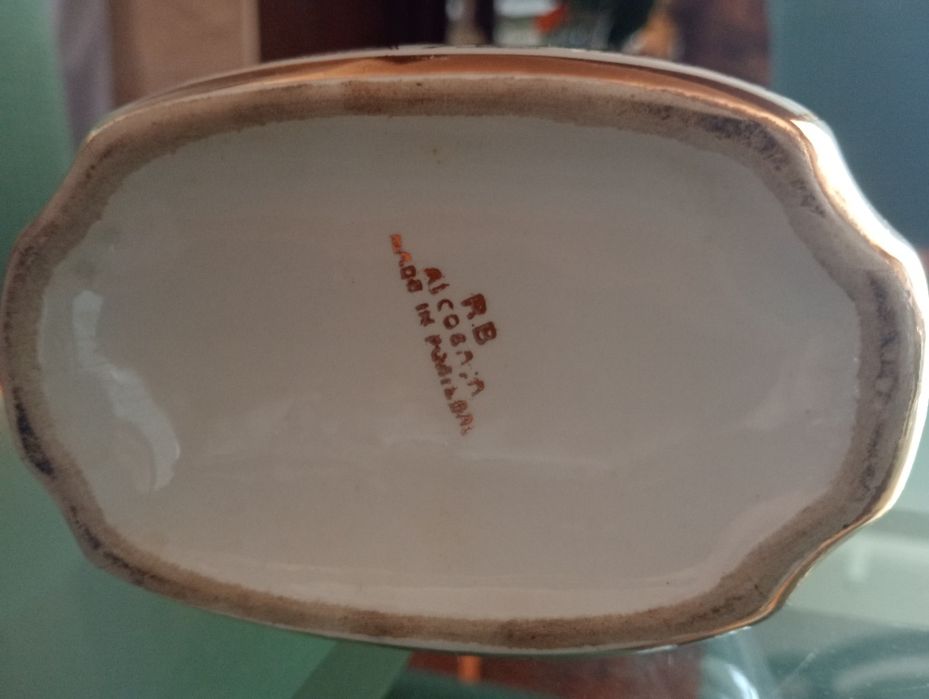 Licoreira antiga loiça de Alcobaça