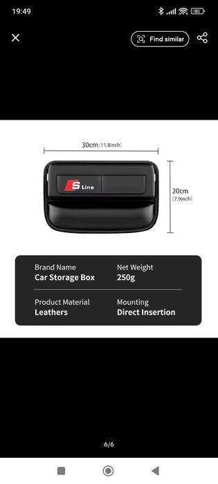 Bolsa multimédia para AUDI