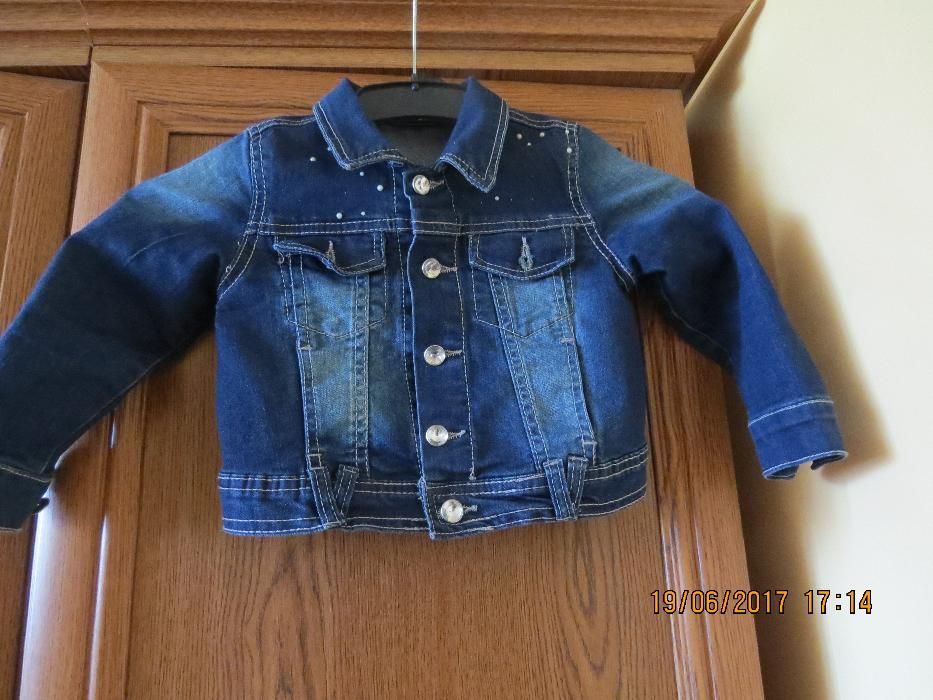 bluza dziecięca jeansowa