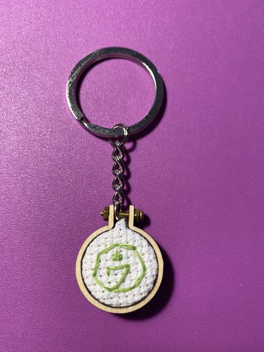 GOT7 (K-Pop) Keychain in Cross-Stitch64552301049089120