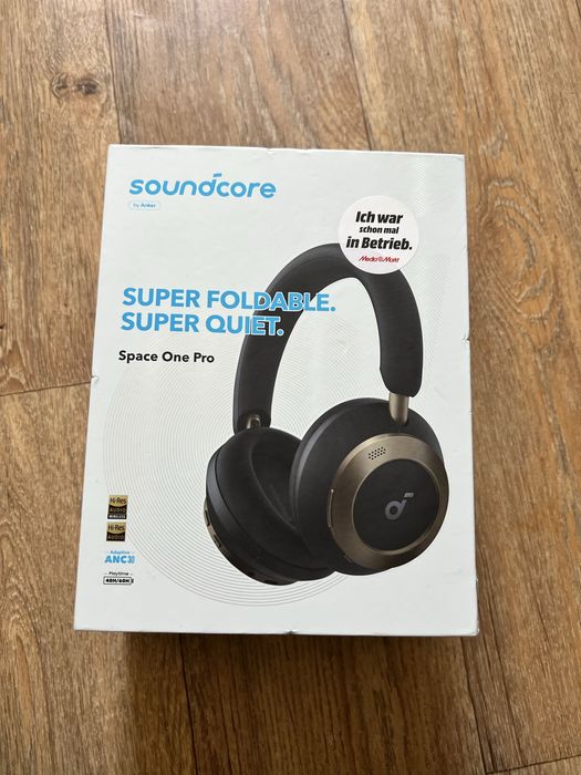 Наушники Anker SoundCore Space One Pro Black Hi-Res Audio LDAC ANC BT5.3 стан 9+/10