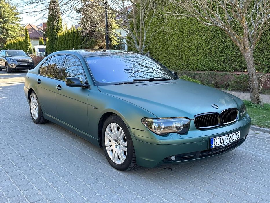 BMW Seria 7 3.0d 218KM, Folia, Nagłośnienie, Alcantara, Doinwestowana!!!
