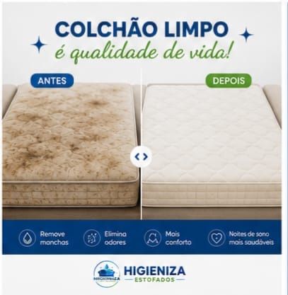 Limpeza e higienizacao de estofados