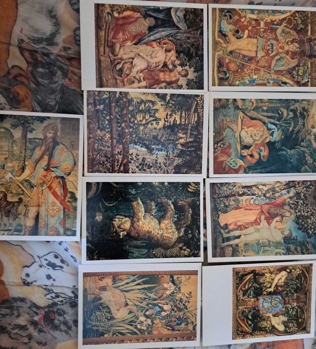 Pocztówki  tematyczne arasy wawelskie