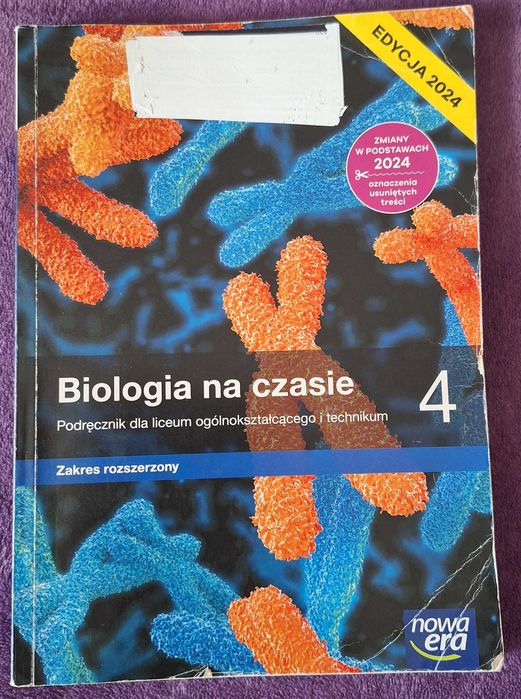 Podgręcznik, zakr. roszszerzony, Biologia na czasie 4