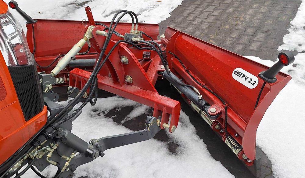 Pług do traktorka  Hydro-Masz 2.2 m typu V - nie SAMASZ PRONAR