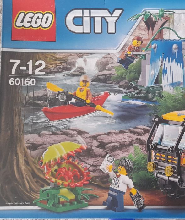 LEGO City 60160: Laboratório Móvel da Selva. Novo
