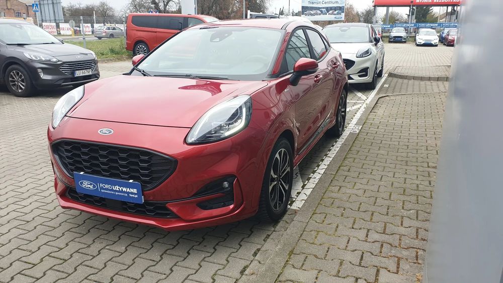 Ford Puma 1.0 Mhev 125 Km, 29 Tys Km, I Wł, Serwis Aso, Dealer