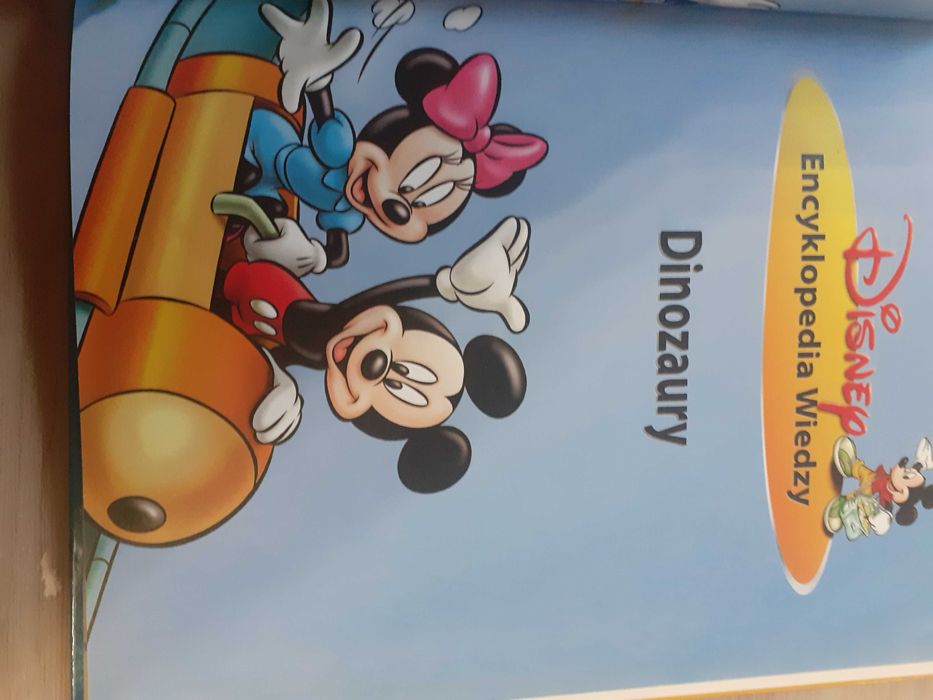 Dinozaury Encyklopedia Wiedzy Disnay