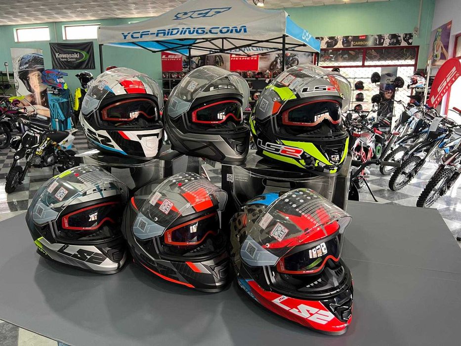 Capacete Integral / Fechado LS2 FF800 Storm topo de gama