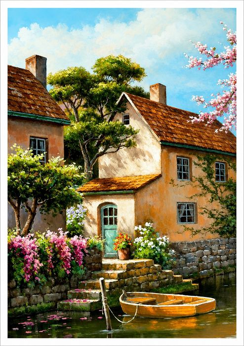 Lote 8 Posters novos paisagens