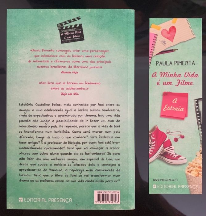 1º volume da Coleção “A minha vida é um Filme” - Imcaulado, nunca lido