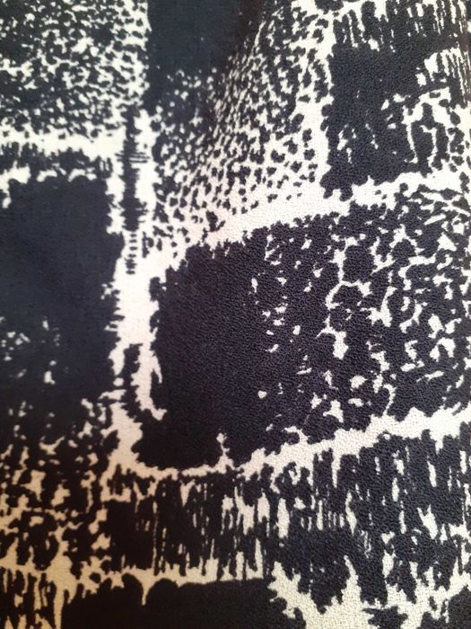 36 38 40 Nowa spódnica midi czarna wełniana 100% wełna vintage retro