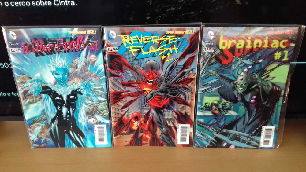 Comics DC Villains Month Capa 3D Lenticular