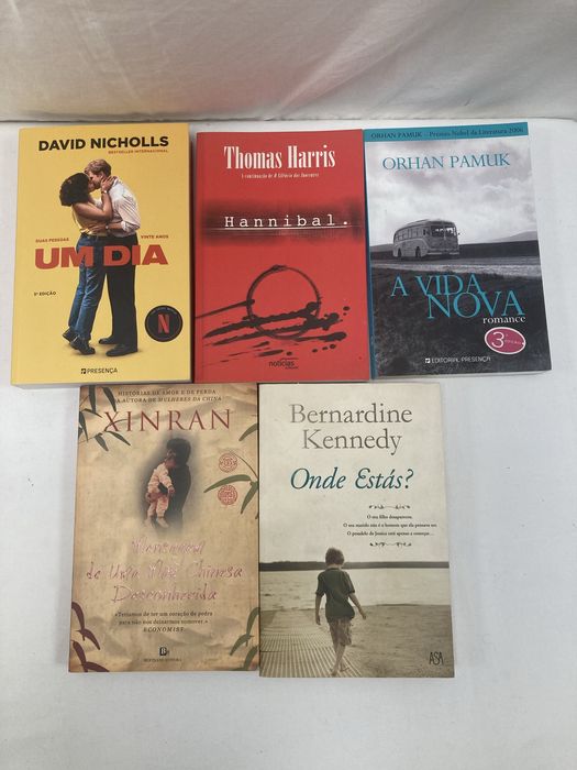 Livros Hanibal, de Thomas Harris, 1 lv=5€, 5 lv=20€