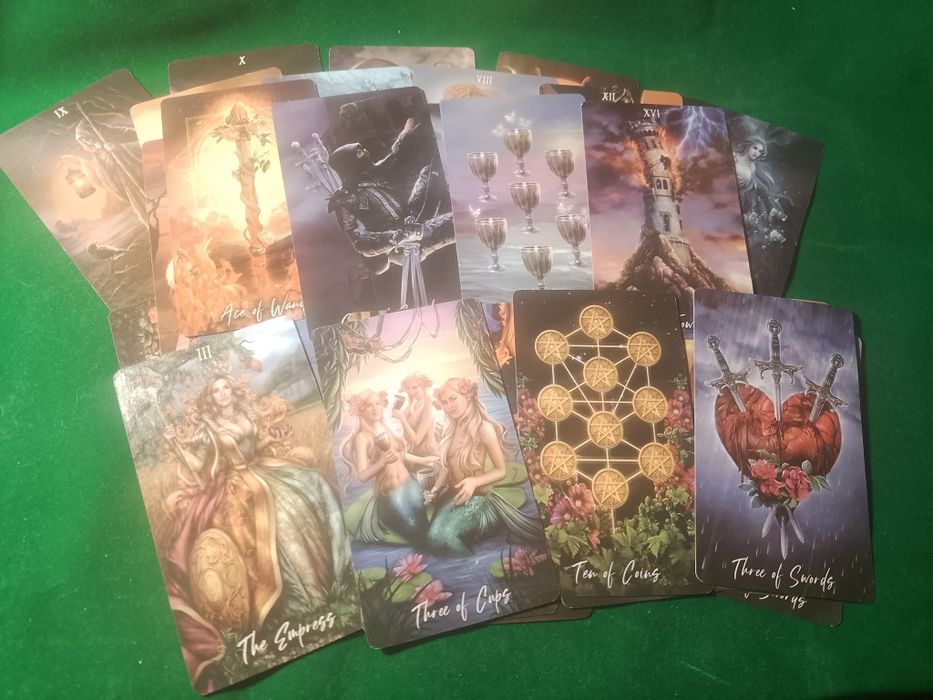 The elemental wisdom tarot. Карти Таро