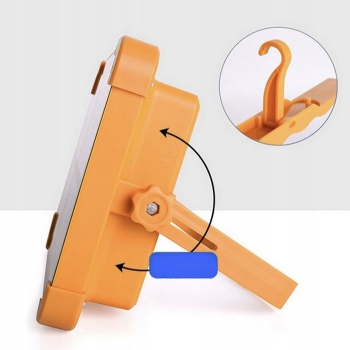 Halpgen przenośny solarny LED USB 200w