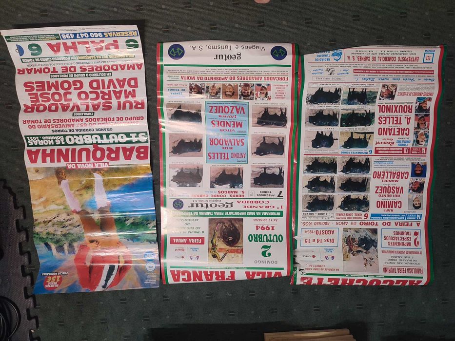 Cartazes Tauromaquia - Cada 5 €