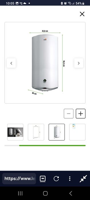 Termoacumulador 80L